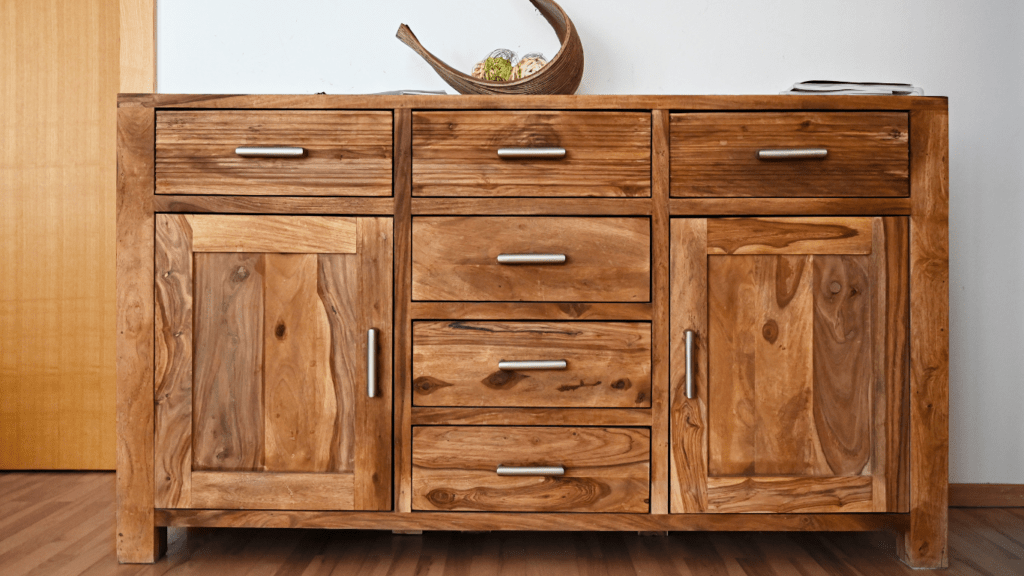 an image of a wooden cabinet