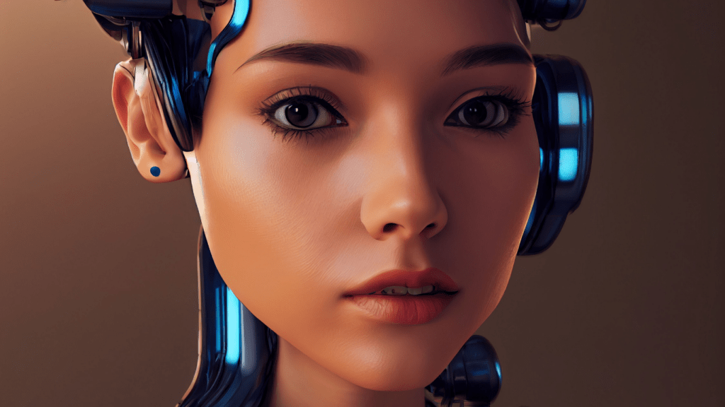 an image of human robot