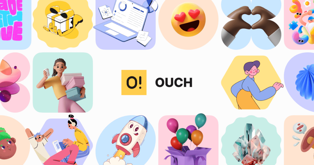 Illustrations That Don’t Suck: My Honest Review of Icons8’s Ouch After Real Projects
