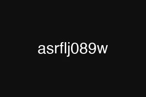 asrflj089w