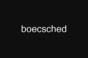 boecsched