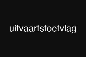 uitvaartstoetvlag