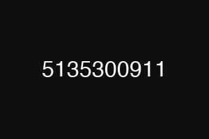 5135300911