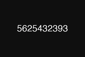 5625432393