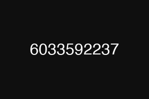 6033592237