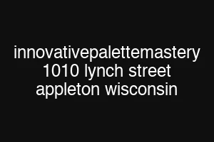 innovativepalettemastery 1010 lynch street appleton wisconsin