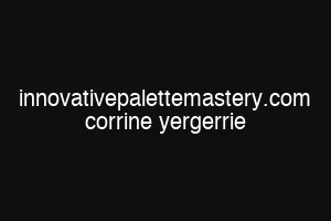 innovativepalettemastery.com corrine yergerrie